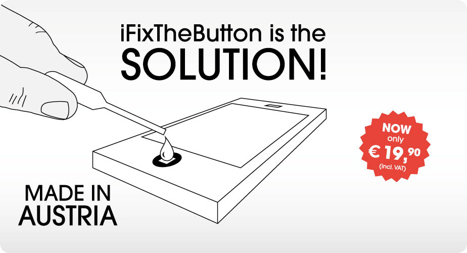 DD iFixTheButton Home Button Repair Solution Made in Austria